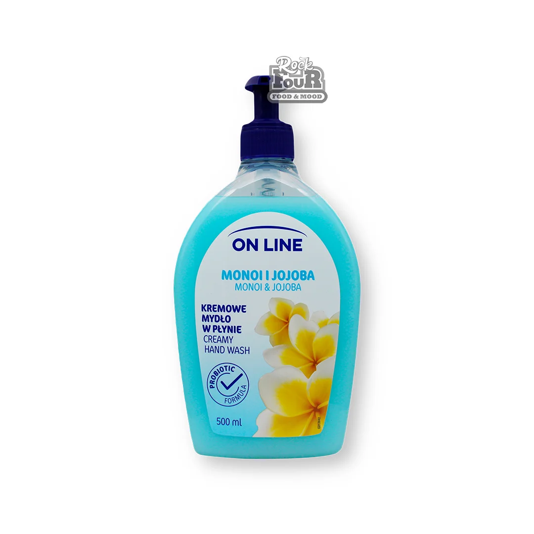 Հեղուկ կրեմ-օճառ «On Line Monoi & Jojoba» 500մլ